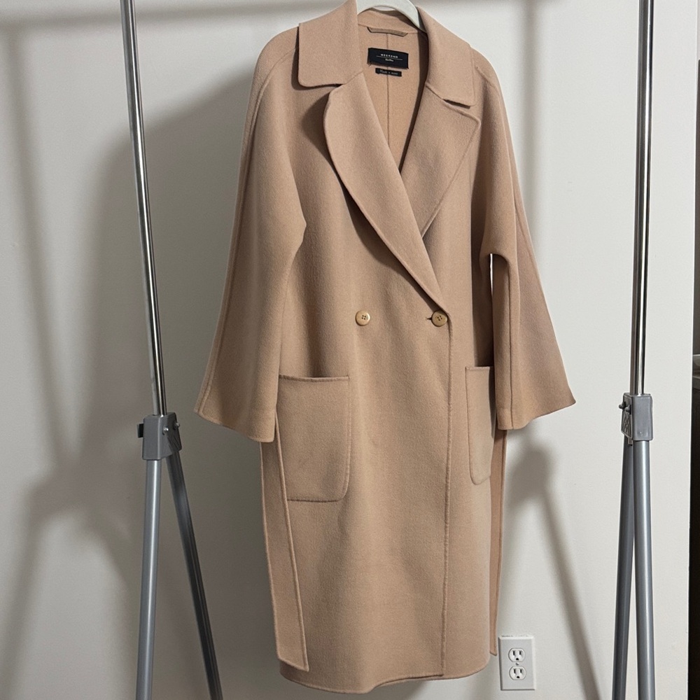 Weekend Max Mara Light Camel Trench Coat for Women